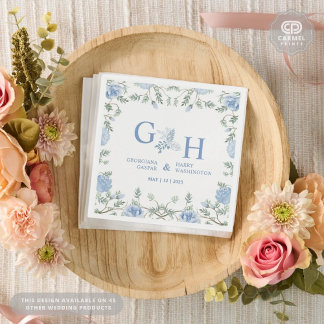 Weiße weiche Soft Paste Blumen Blühende Blumenzehe Serviette