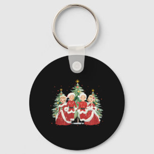 Weiße Weihnachten 1954 Weihnachten Weihnachtsfeier Schlüsselanhänger