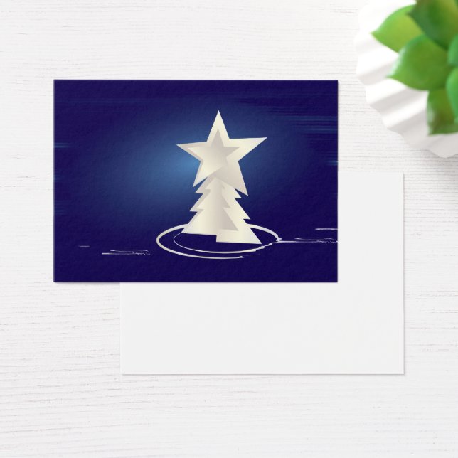 weiße Weihnachtsfeier (Schreibtisch)