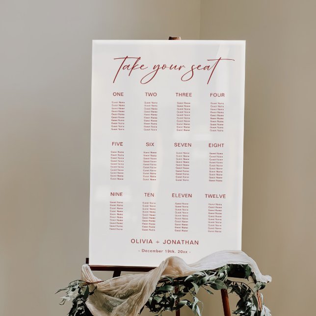 Weiße Weihnachtsstühle - Akryllische Zeichen Acrylschild (Von Creator hochgeladen)