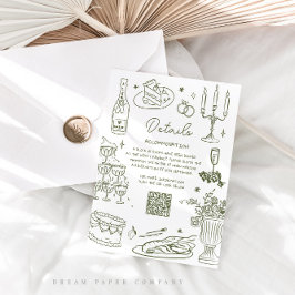 Weiße Wiesen Begleitkarte