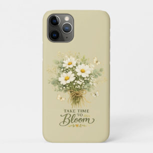 Weiße Wildblumenbouquet Case-Mate iPhone Hülle