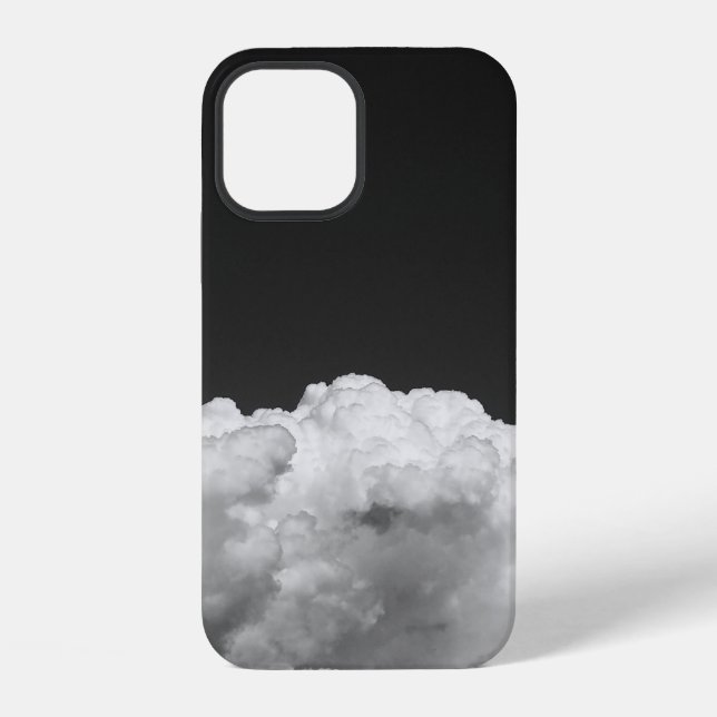 WEISSE WOLKE iPhone 12 HÜLLE (Rückseite)