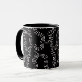 WEISSE ZEILENSCHALTTASTE TASSE