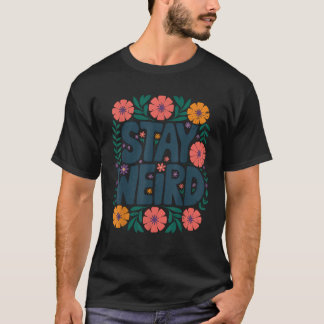 Weiße Zitate Blume Blumenfrauen Frauen T-Shirt