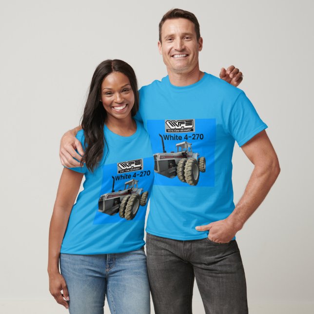 Weiße Zugmaschinen Hemd 4-270 weiß T-Shirt (Unisex)