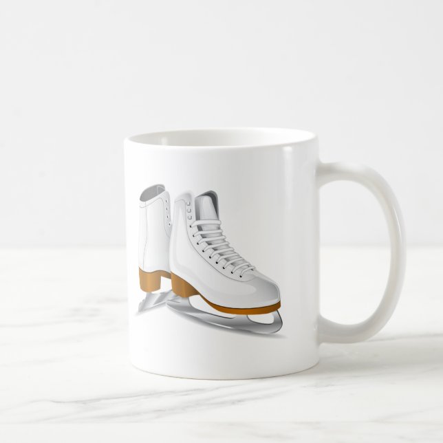Weißeis-Skate Kaffeetasse (Rechts)