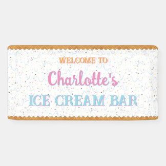 Weißeiscreme Banner