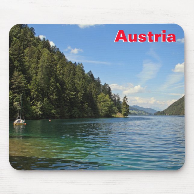 Weißensee, Österreich Mousepad (Vorne)