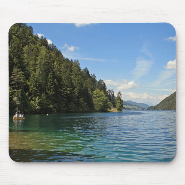 Weißensee, Österreich Mousepad (Vorne)