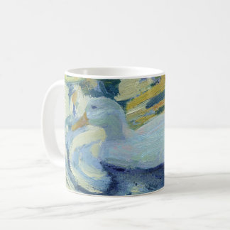 Weißente Kaffeetasse