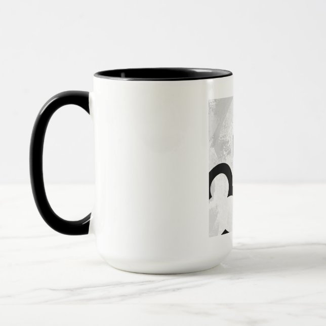 Weißer 30. Geburtstag Tasse (Links)