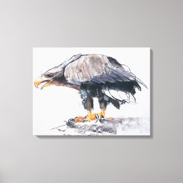 Weißer Adler 2001 Leinwanddruck (Vorderseite)