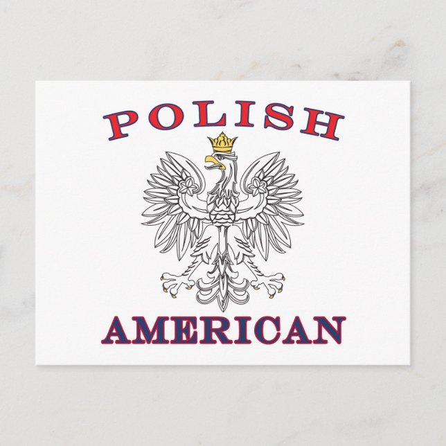 Weißer Adler Postkarte (Vorderseite)
