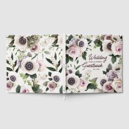 Weißer Anemon auf Schneewittchen Gästebuch