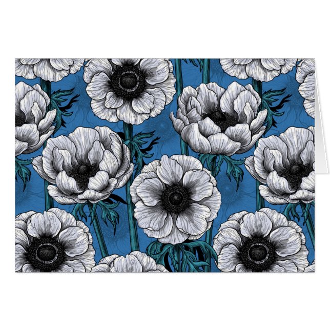 Weißer Anemongarten (Vorderseite (Horizontal))