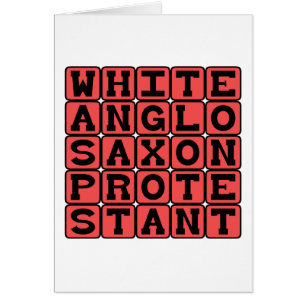 Weißer angelsächsischer Protestant, WASP