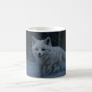 Weißer Arktische Fox Kaffeetasse
