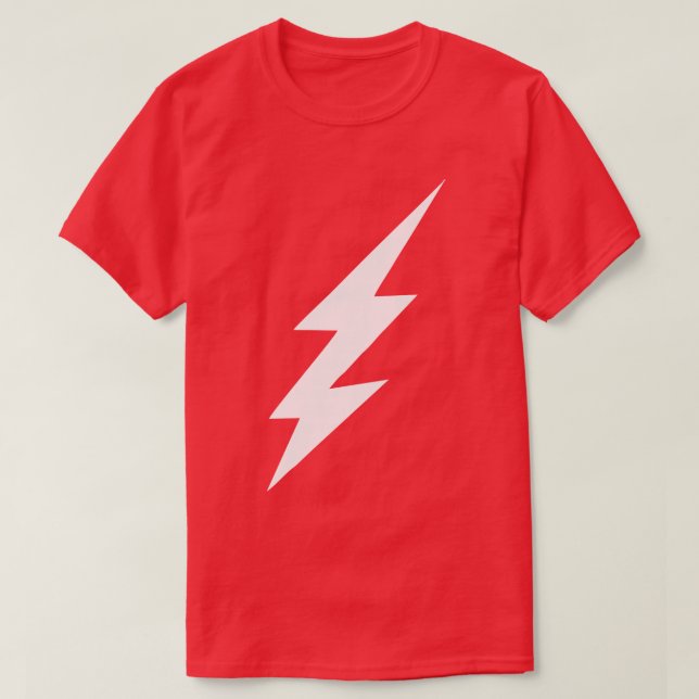 WEISSER BELEUCHTUNGS-BOLZEN T-Shirt (Design vorne)