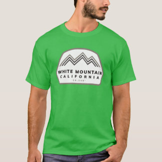 Weißer Berg Kalifornien CA Berge Wandern Klettern T-Shirt