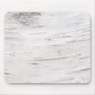 Weißer Birkenholz-Rustikal-Landhaus-Scheune Mousepad