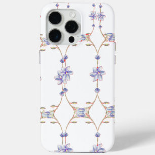Weißer Blumenkoffer Case-Mate iPhone Hülle