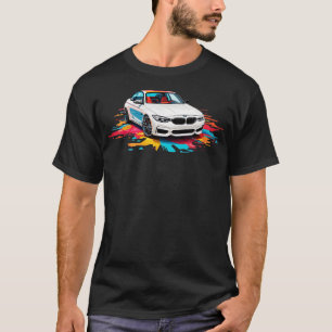Weißer BMW T-Shirt