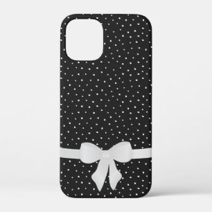 weißer Bogen auf schwarz-weiß Case-Mate iPhone Geh Hülle