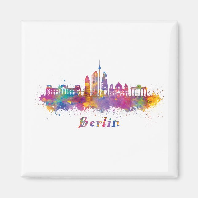 Weißer Buchenbarsch Magnet (Vorne)