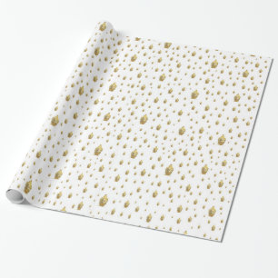 weißer Budda Geschenkpapier