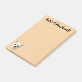 Weißer Chihuahua, Aye Chihuahua Post-it Klebezettel
