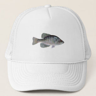 Weißer Crappie Truckerkappe