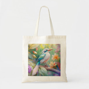 Weißer Crew Aquamariner Wing Fantasy Bird Tragetasche
