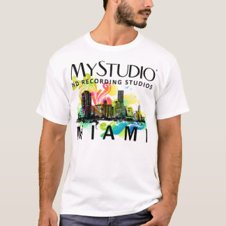 Weißer das Miami-T - Shirt der Männer
