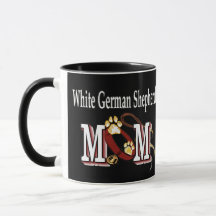 Weißer Deutscher Hirte Mama Geschenke