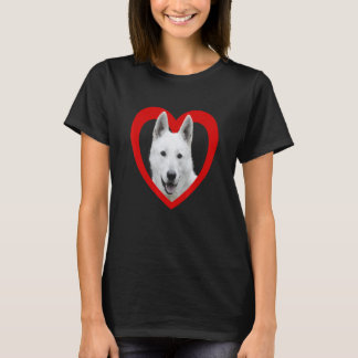Weißer Deutscher Schäferhund Weißer Deutscher Sc T-Shirt