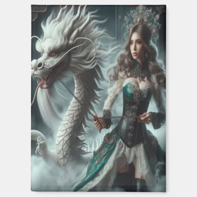 Weißer Drache und Tamer Magnet (Vorderseite)