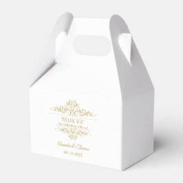Weißer, eleganter Rahmen Geschenkschachtel