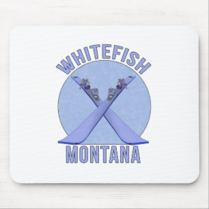 Weißer Fisch, Montana Mousepad