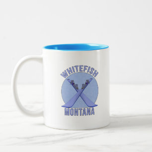 Weißer Fisch, Montana Zweifarbige Tasse