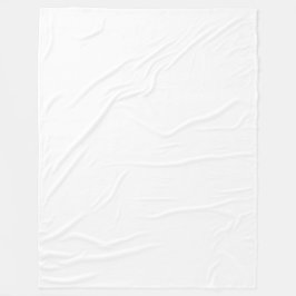 Weißer Fleecelblau Fleecedecke