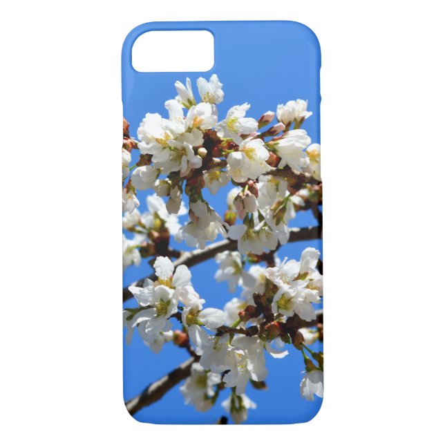 Weißer Frühling blüht weißer, fließender Baum Case-Mate iPhone Hülle (Rückseite)