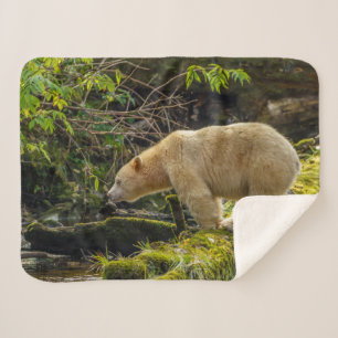 Weißer Geistbär Sherpadecke