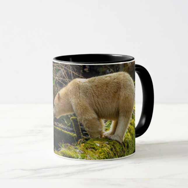 Weißer Geistbär Tasse (VorderseiteRechts)
