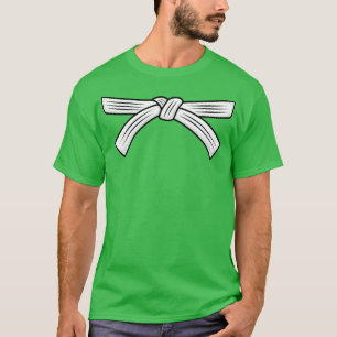 Weißer Gürtel Karate Kyokushin Wado Goju Shotokan T-Shirt
