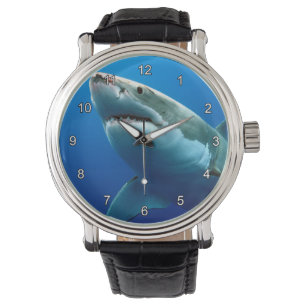 WEISSER HAI 3 ARMBANDUHR