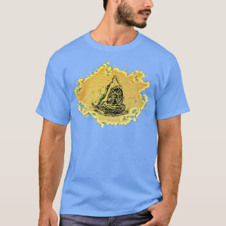 Weißer Hai bunter Hai Raubhaie T-Shirt