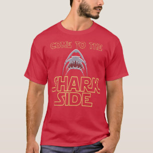Weißer Hai für Haifische T-Shirt