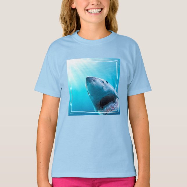Weißer Hai | Südafrika T-Shirt (Vorderseite)