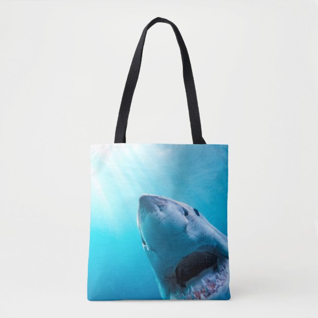 Weißer Hai | Südafrika Tasche (Vorderseite)